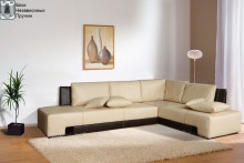 Угловой диван Премьер с ящиком 2850х2100 с блоком независимых пружин, Боровичи мебель